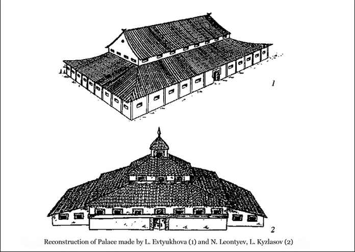阿巴坎宮殿的結構想象圖