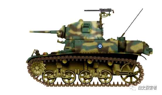 薩爾瓦多陸軍使用的M3A1「斯圖亞特」輕型坦克彩繪僅裝備37毫米火炮，正面裝甲不及50毫米的它，在主