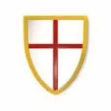 聖喬治兵團的盾徽，一個簡潔的聖喬治十字