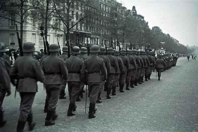 巴黎的德軍