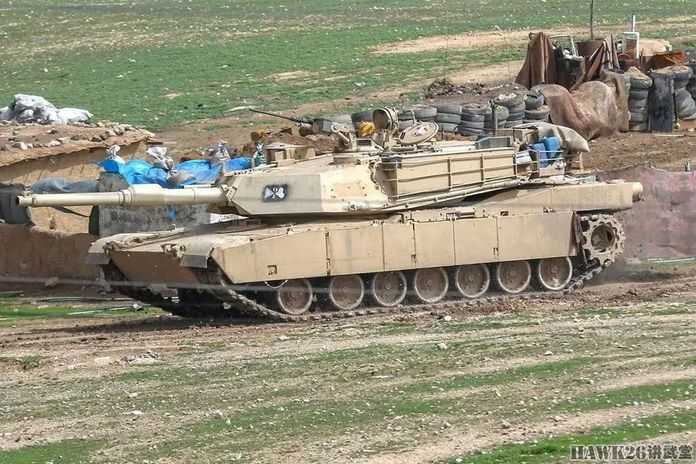 伊拉克陸軍裝備的M1A1M主戰坦克