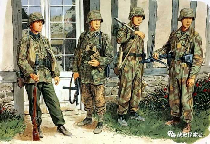 （兵人彩繪）黨衛軍第12「希特勒青年團」裝甲師士兵