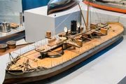巴黎航海博物館內的鐵甲艦模型