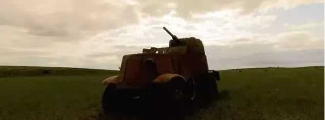 九四式輕裝甲車・・燒燬１輛、損毀４輛