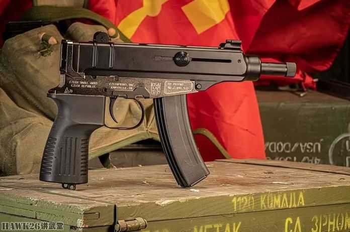 捷克點Vz.61手槍取消了摺疊槍托
