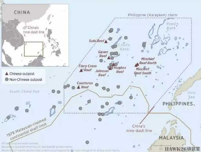 中國在南海加強島嶼建設
