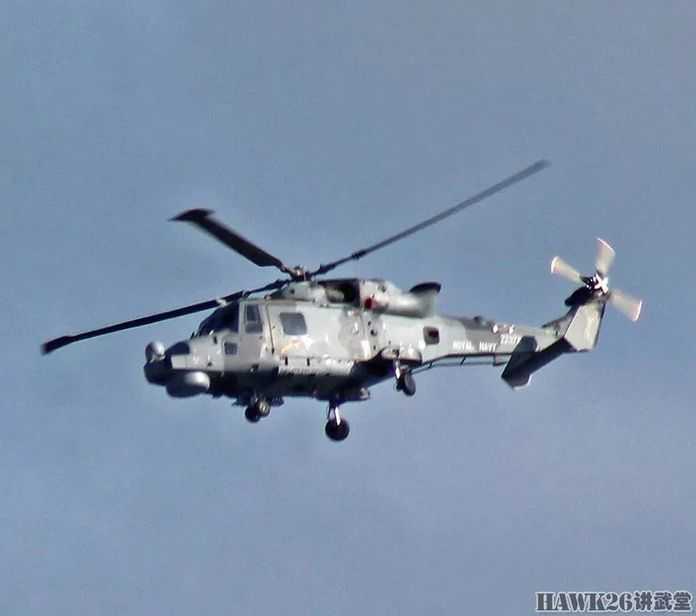 英國海軍的「山貓」艦載直升機
