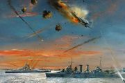 二戰中，鬼子特攻罕見得手，4天內美軍3艘旗艦被命中，企業號退出戰鬥