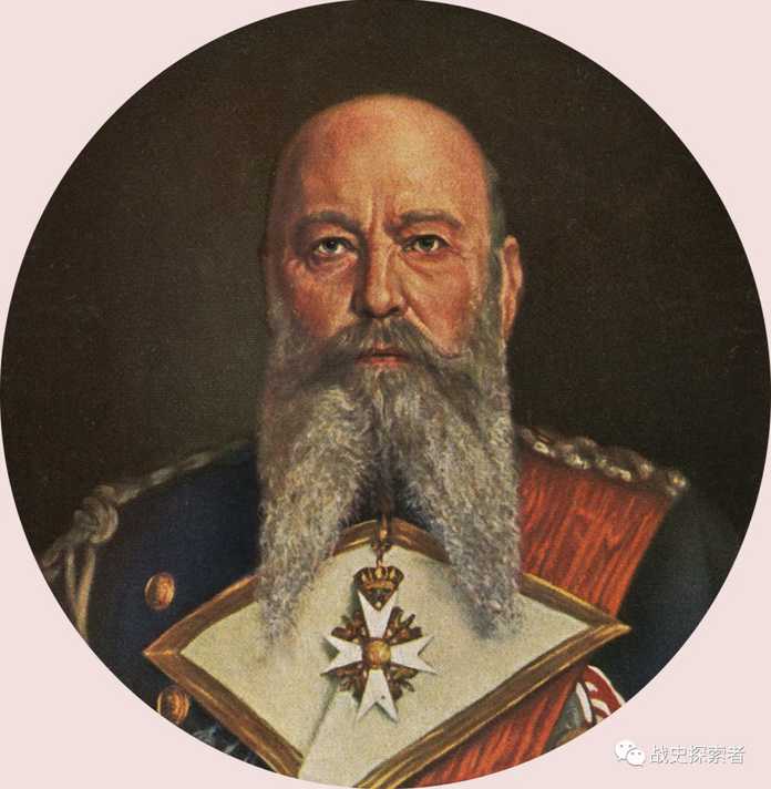 阿爾弗雷德·馮·提爾皮茨肖像，德國「公海艦隊」之父