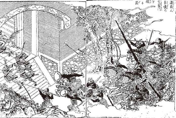 古書中描繪的七星門之戰