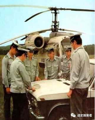 東德空警支隊，配有蘇式直升機用於執行多項任務