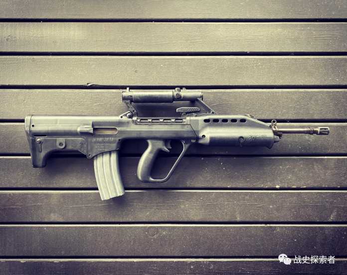 SAR-21M型步槍實物，該槍使用的是M4彈匣，由新加坡科技動力公司研發、生產，發射5.56毫米北約