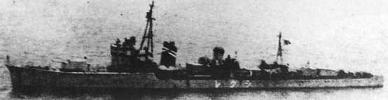舊日本海軍的二號瘟神：「時雨」號驅逐艦