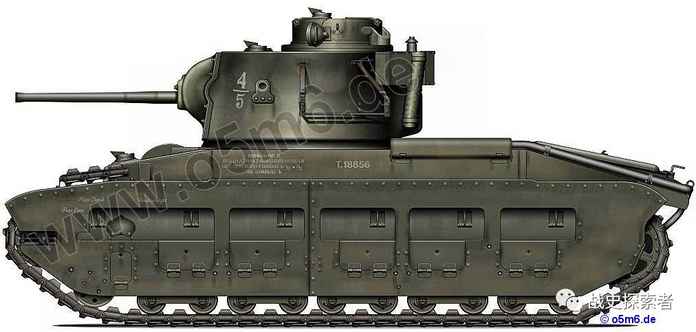 （彩繪）「瑪蒂爾達」MK.II型步兵坦克