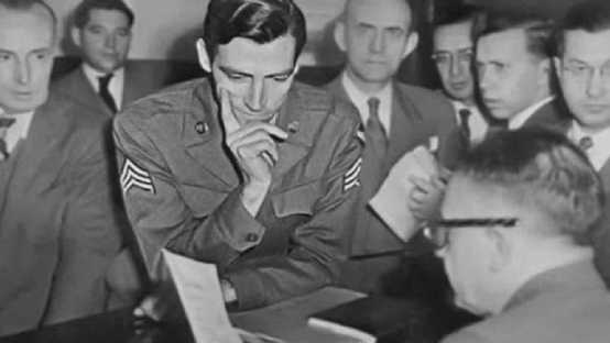 1948年1月，蒙蒂少尉被FBI以涉嫌叛國罪逮捕