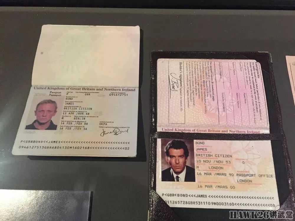 詹姆斯·邦德的護照
