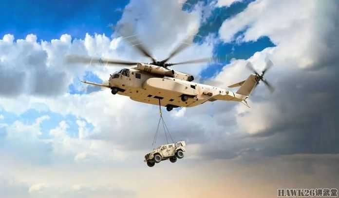 以色列裝備CH-53K的想象圖