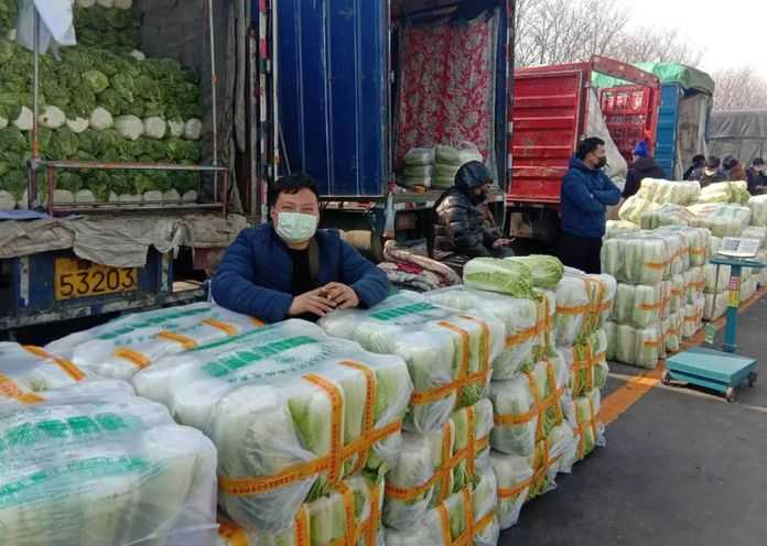 圖1 北京新發地菜市場  ©人民視覺