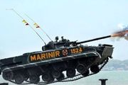 印尼海軍陸戰隊BMP-3F步兵戰車亮相聯合軍演 引起美軍濃厚興趣