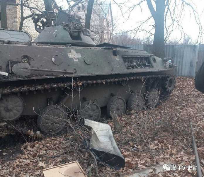 斯洛維尼亞提供給烏克蘭的M-80A步兵戰車在巴赫穆特地區被擊毀