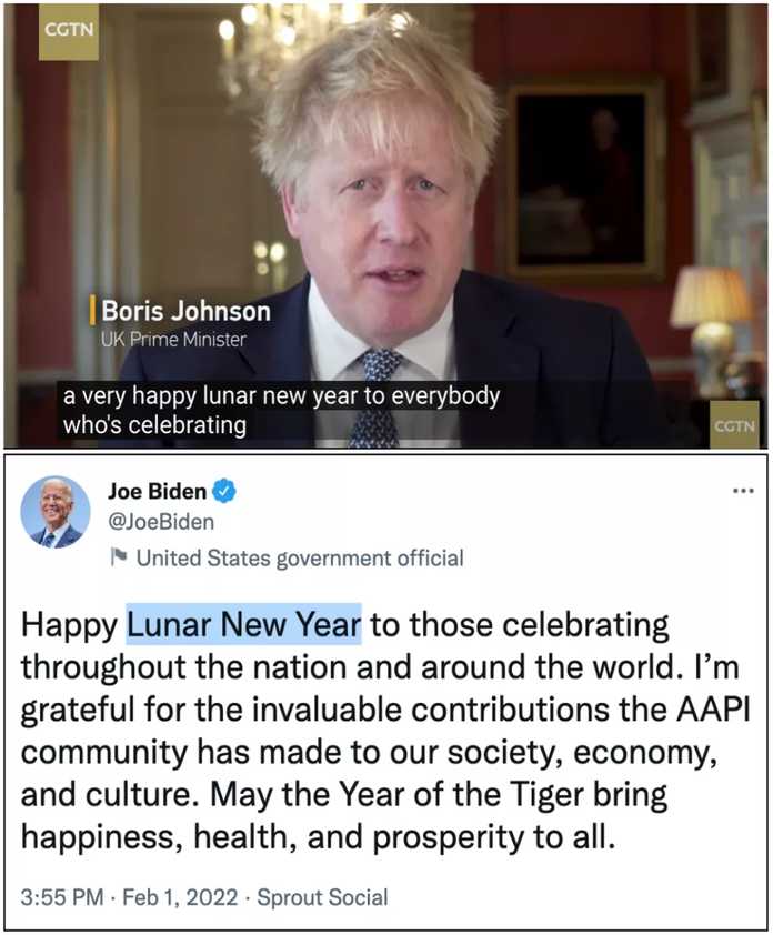 英國首相改用「陰曆新年」