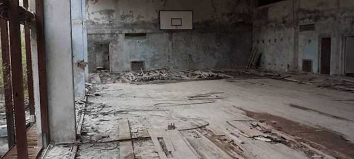 切爾諾貝利區域廢棄樓房
