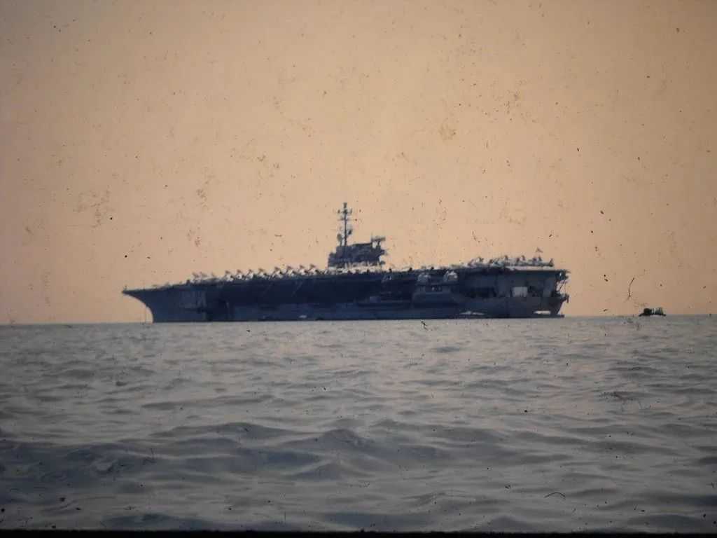 1965年，「薩拉託加」號航母抵達戛納