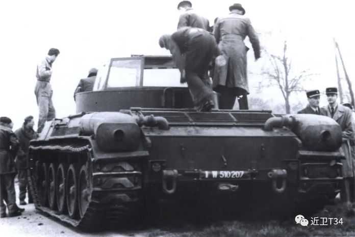 AMX 30的第一輛原型車底盤