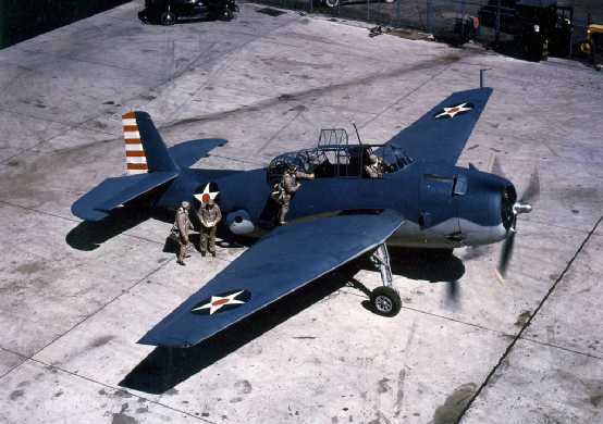 美國海軍的TBF-1「復仇者」式魚雷轟炸機