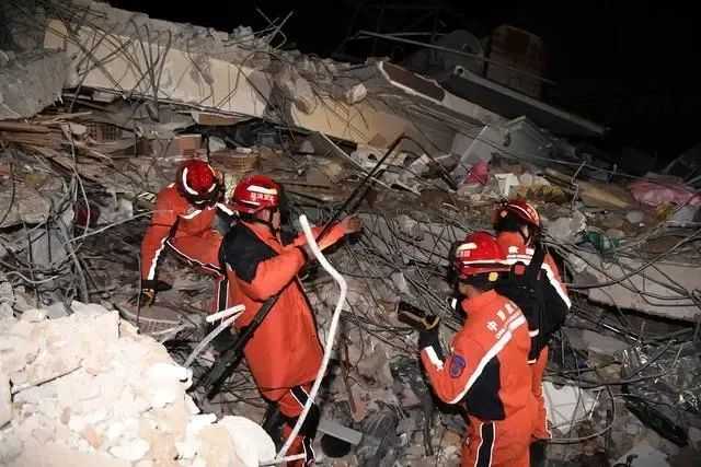 中國救援隊在土耳其救援