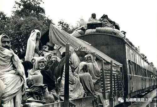 前往巴基斯坦旁遮普邦的難民列車