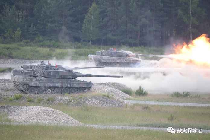 「東道主」德國隊使用的是「豹2」A6型坦克，來自聯邦國防軍第393裝甲營3連此次比賽中，德國隊以14