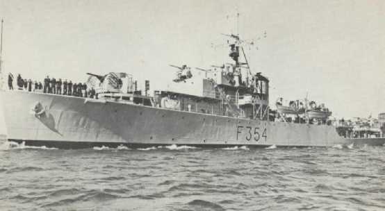 澳大利亞海軍的「加斯科因」號護衛艦