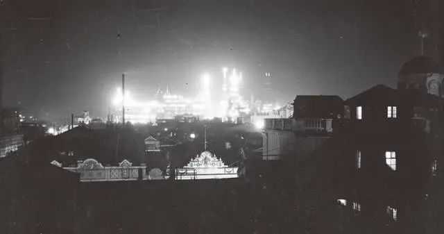1930年代上海的城市夜空