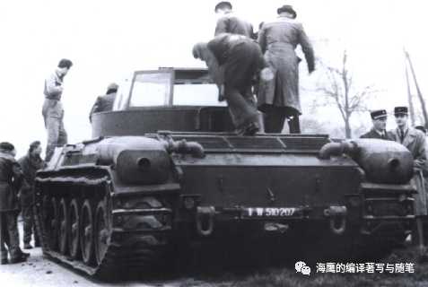 AMX 30的第一輛原型車底盤