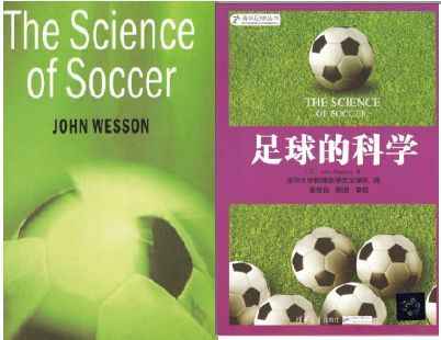 圖1 足球的科學原版與中文版