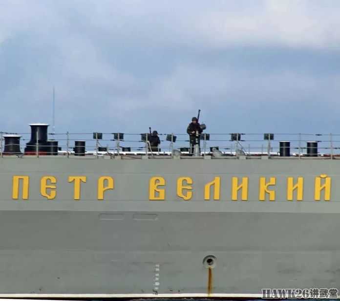 俄軍艦上增加的機槍