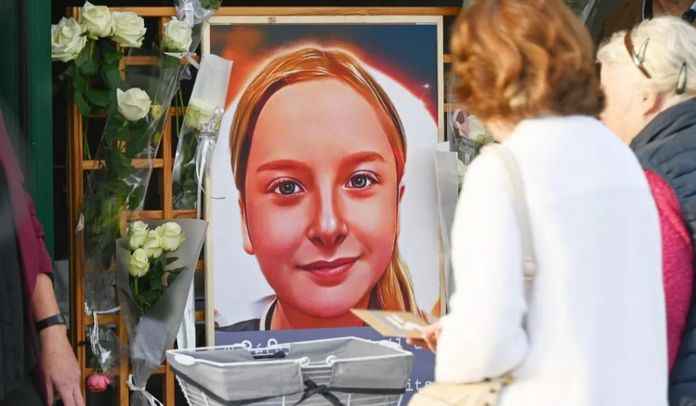 10月14日，法國12歲女孩Lola遇害，涉嫌謀殺的嫌疑人因其非法移民身份而在法國引起爭論（法新社圖