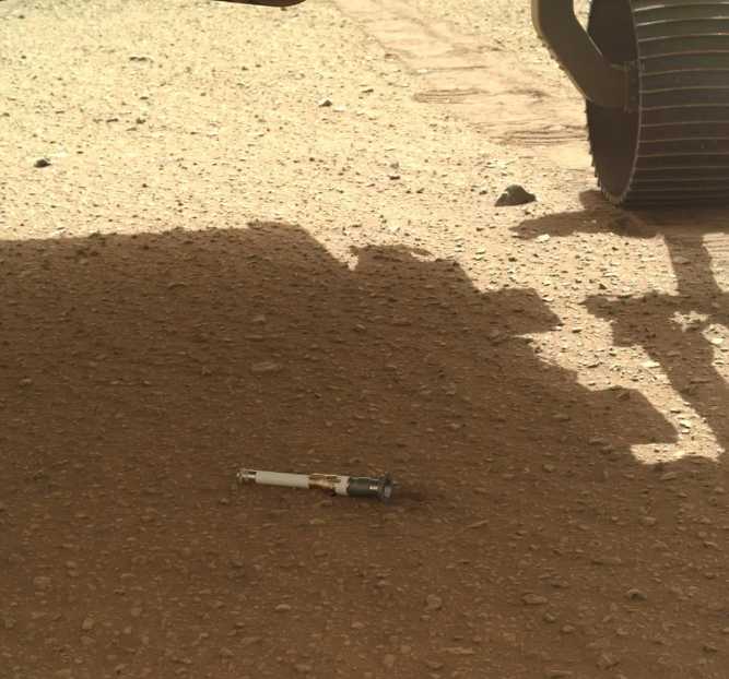 毅力號在火星表面放置了第一個樣本